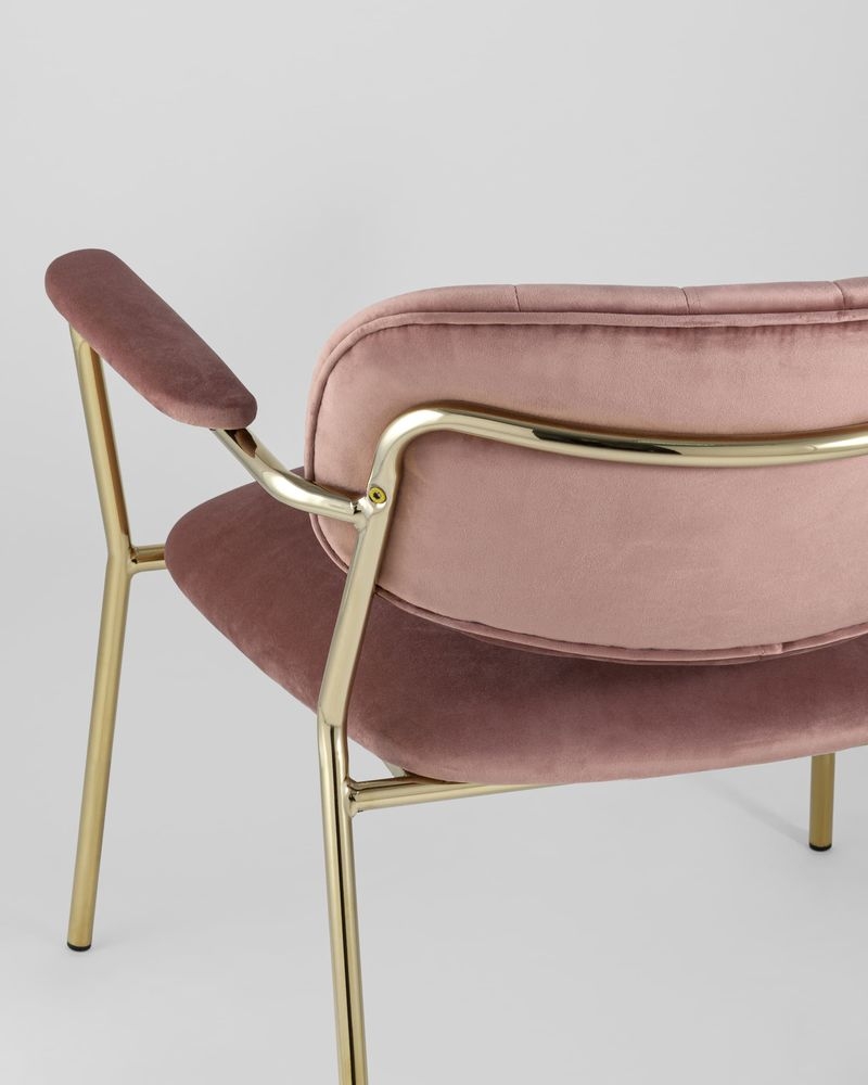 Кресло Кэрол Пыльно-розовый