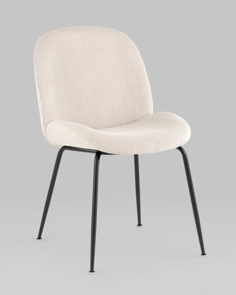 Стул Beetle велюр Бежевый