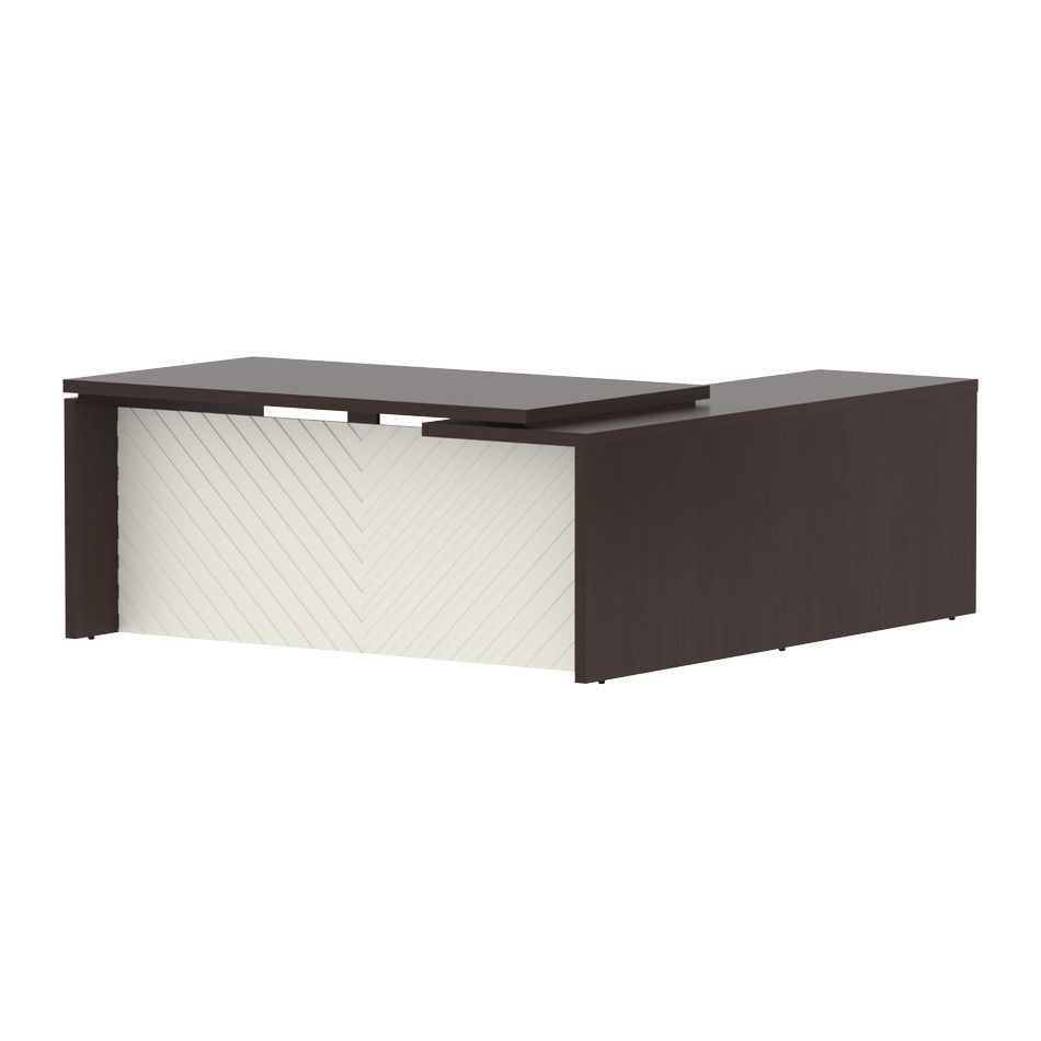 Стол руководителя левый Torr LUX TLCT 1820 L Венге Магия Латте