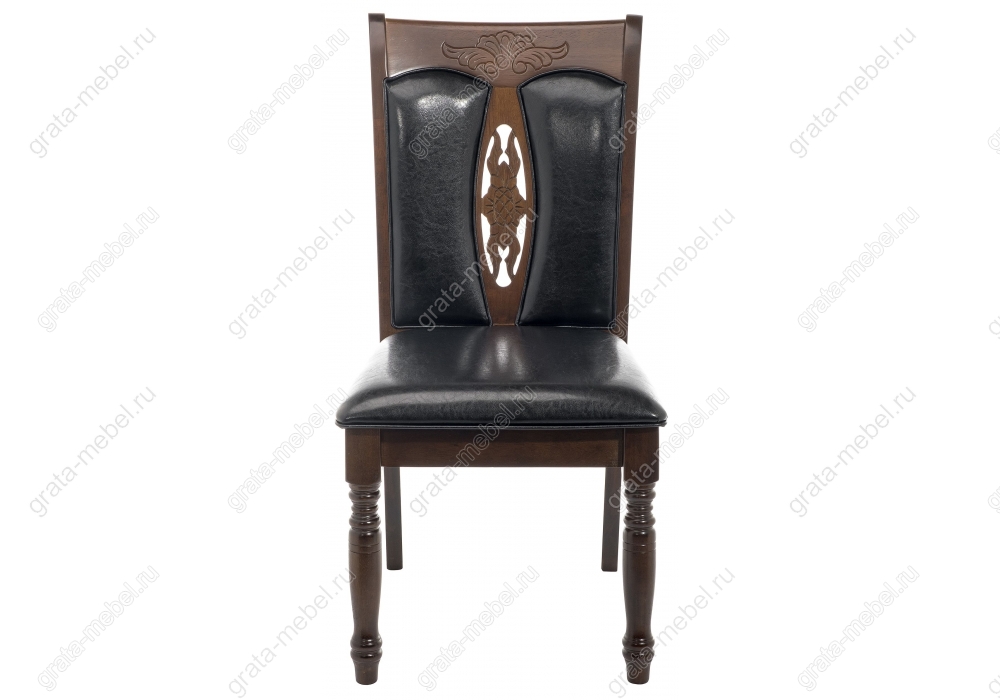 Стул деревянный Gala dirty oak / black
