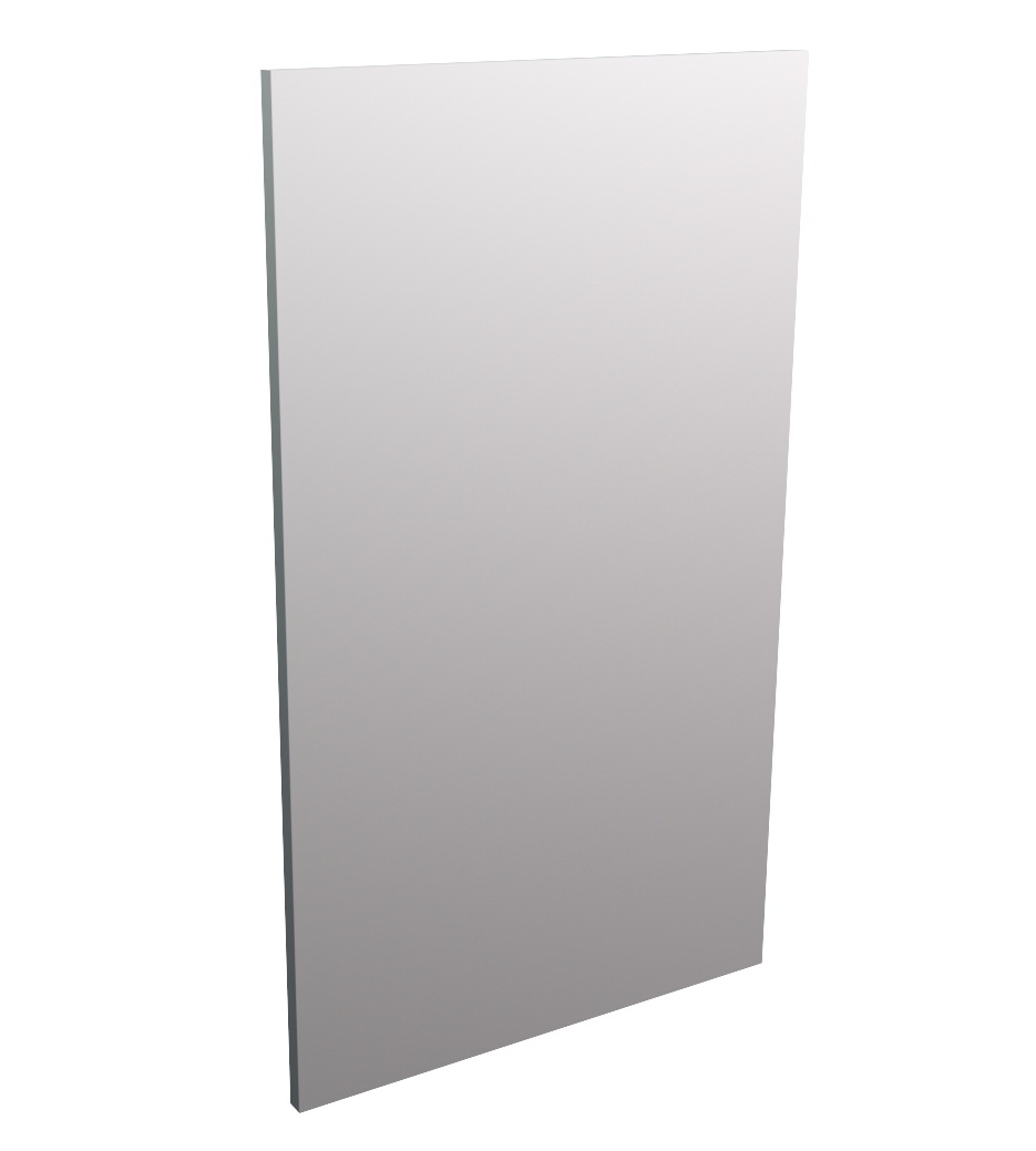 Ресепшен панель завершающая 700 Reception Steel 15570L Белая