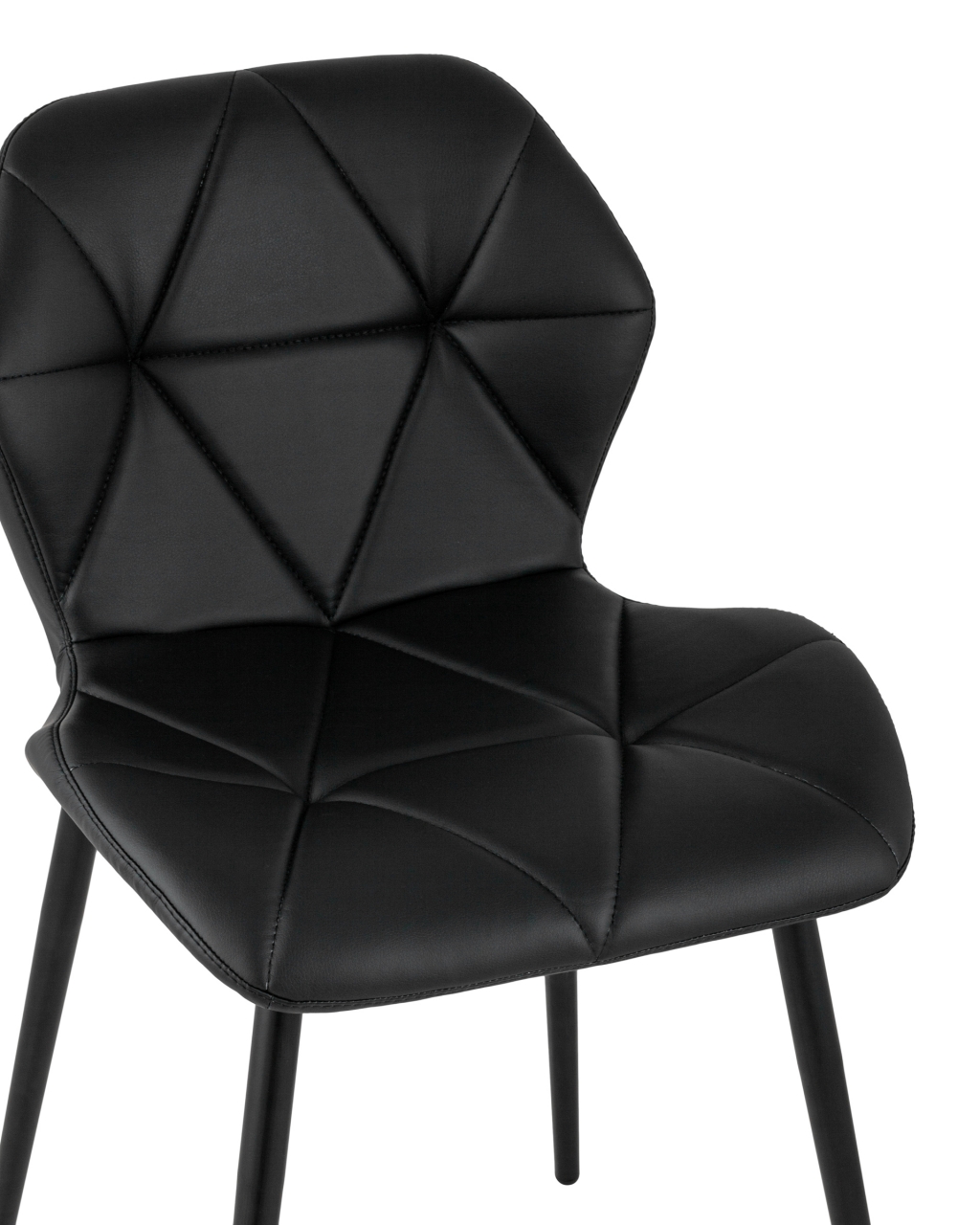 Стул Эдвин экокожа черный 4 шт