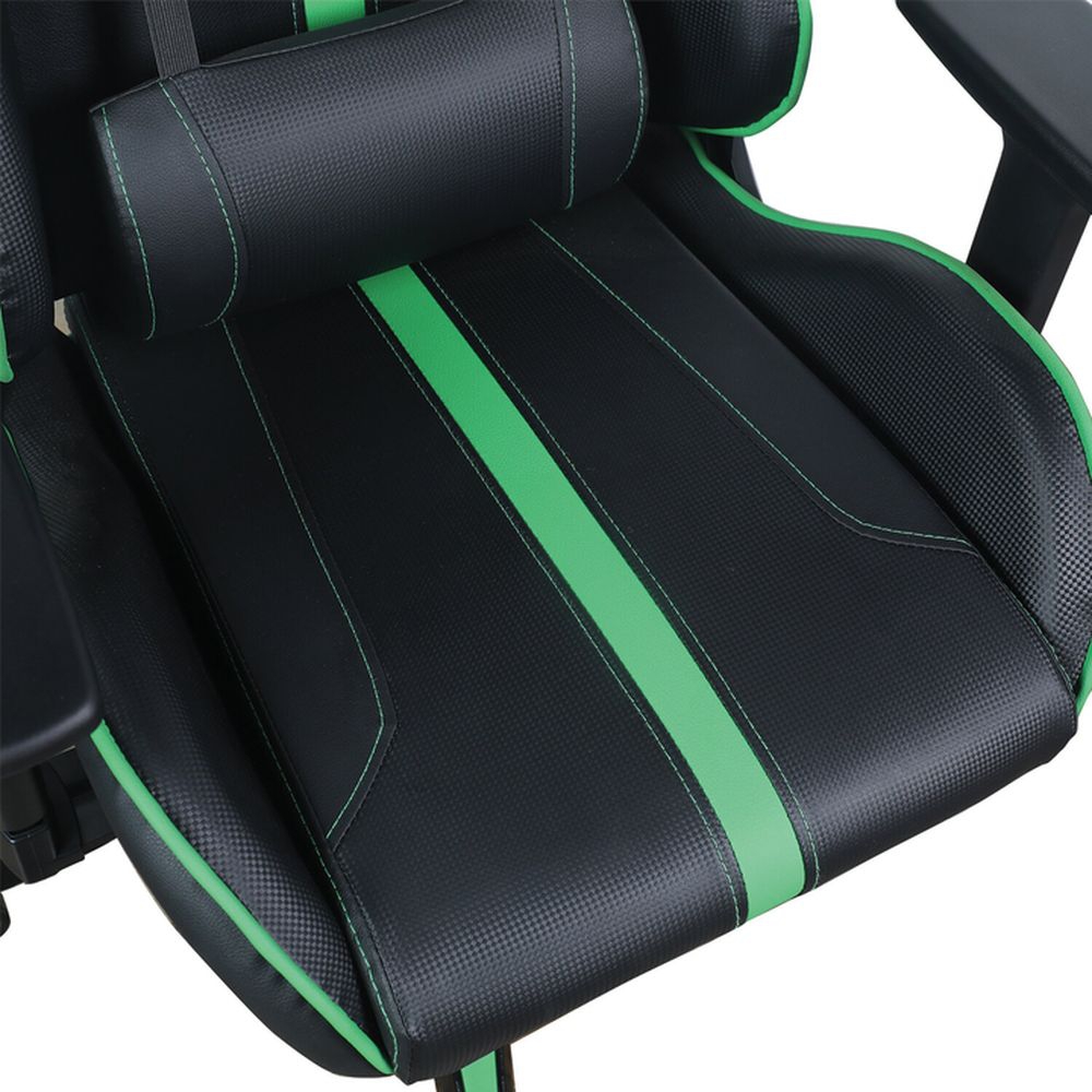Кресло компьютерное BRABIX GT Carbon GM-120 Черный-зеленый