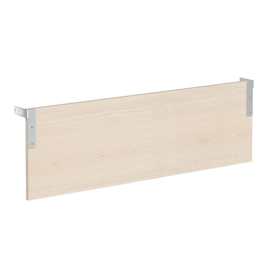 Фронтальная панель к одинарному столу XTEN-Q XDST 127 Бук Тиара Алюминий