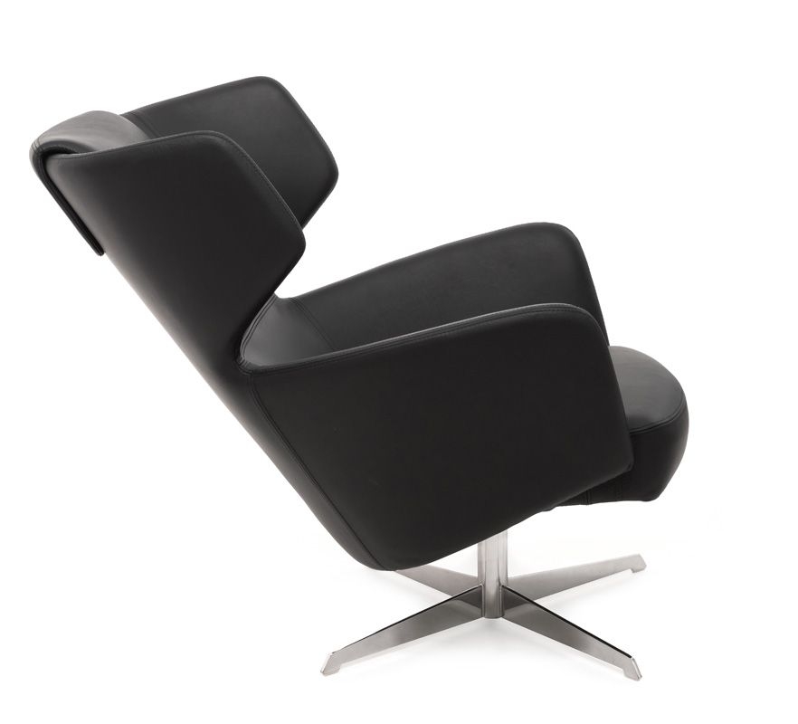 Кресло Recliner VENTO High R7 Dakota black Черное