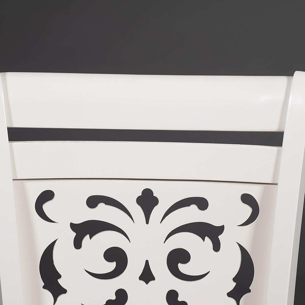 Стул Siena (SA-SC) дерево гевея, 46х59х98см, ivory white (слоновая кость 2-5), ткань античный коричневый 004-3