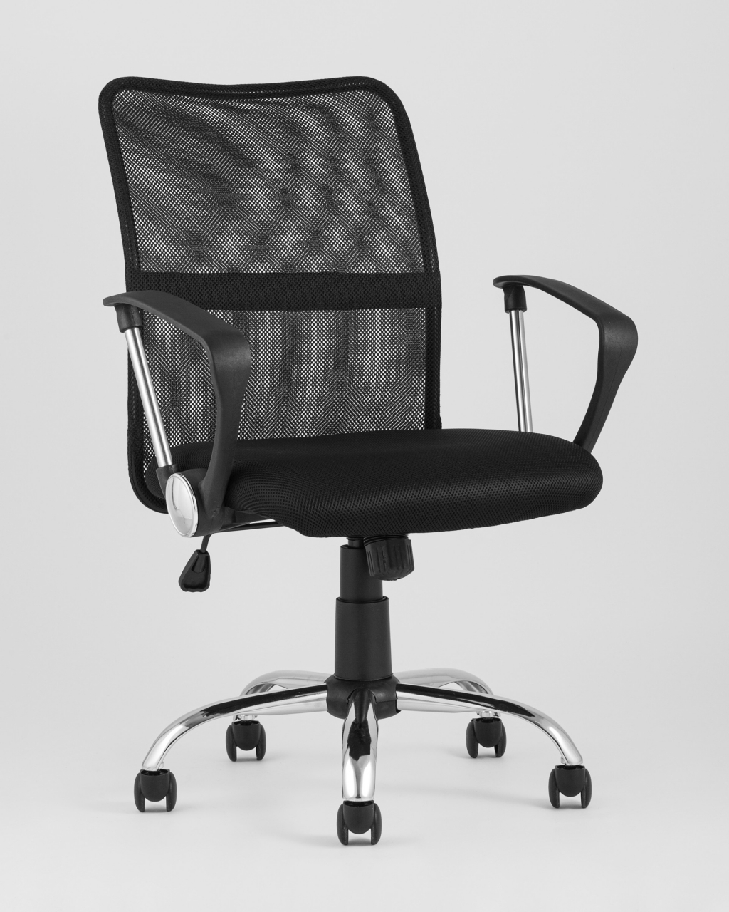 Кресло офисное TopChairs Junior Черное