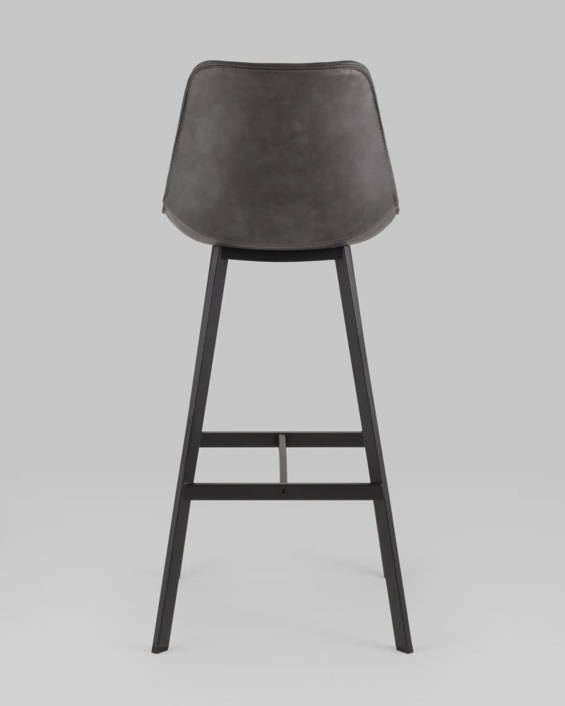 Стул барный TEXAS экокожа Серый