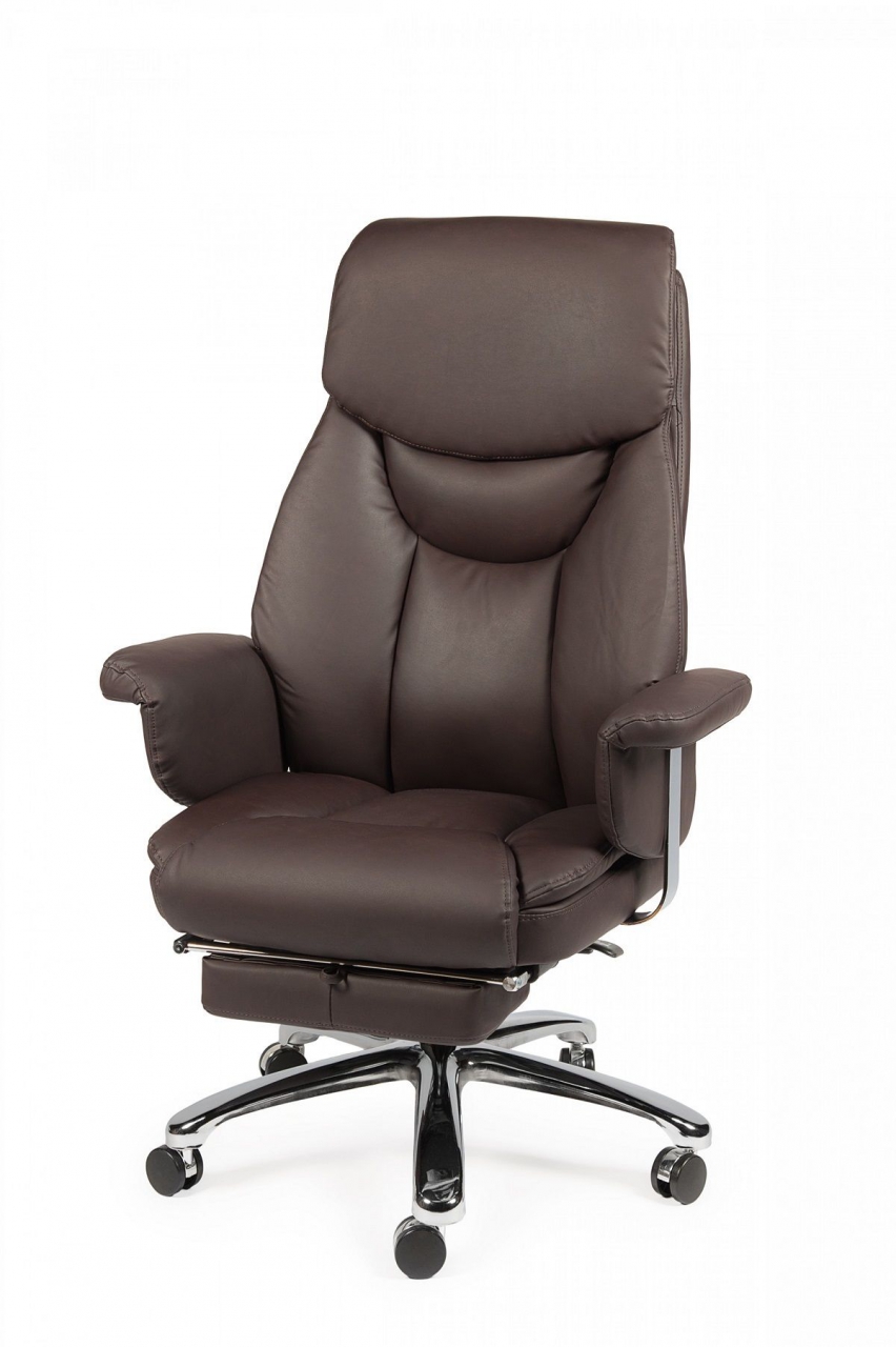 Кресло офисное Парламент H-2021-322 Темно-коричневый