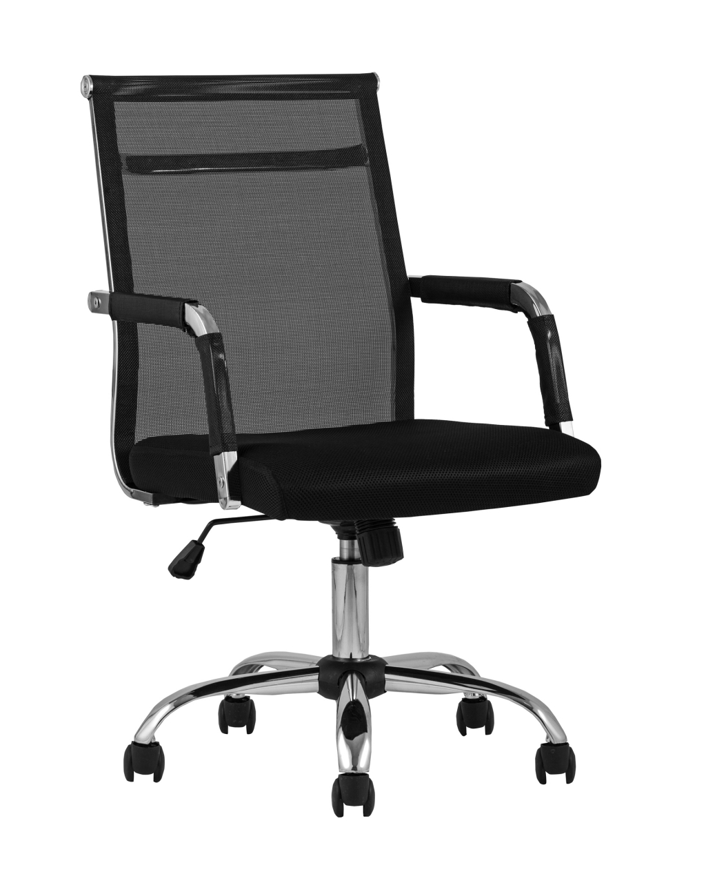 Кресло офисное TopChairs Clerk  Черное