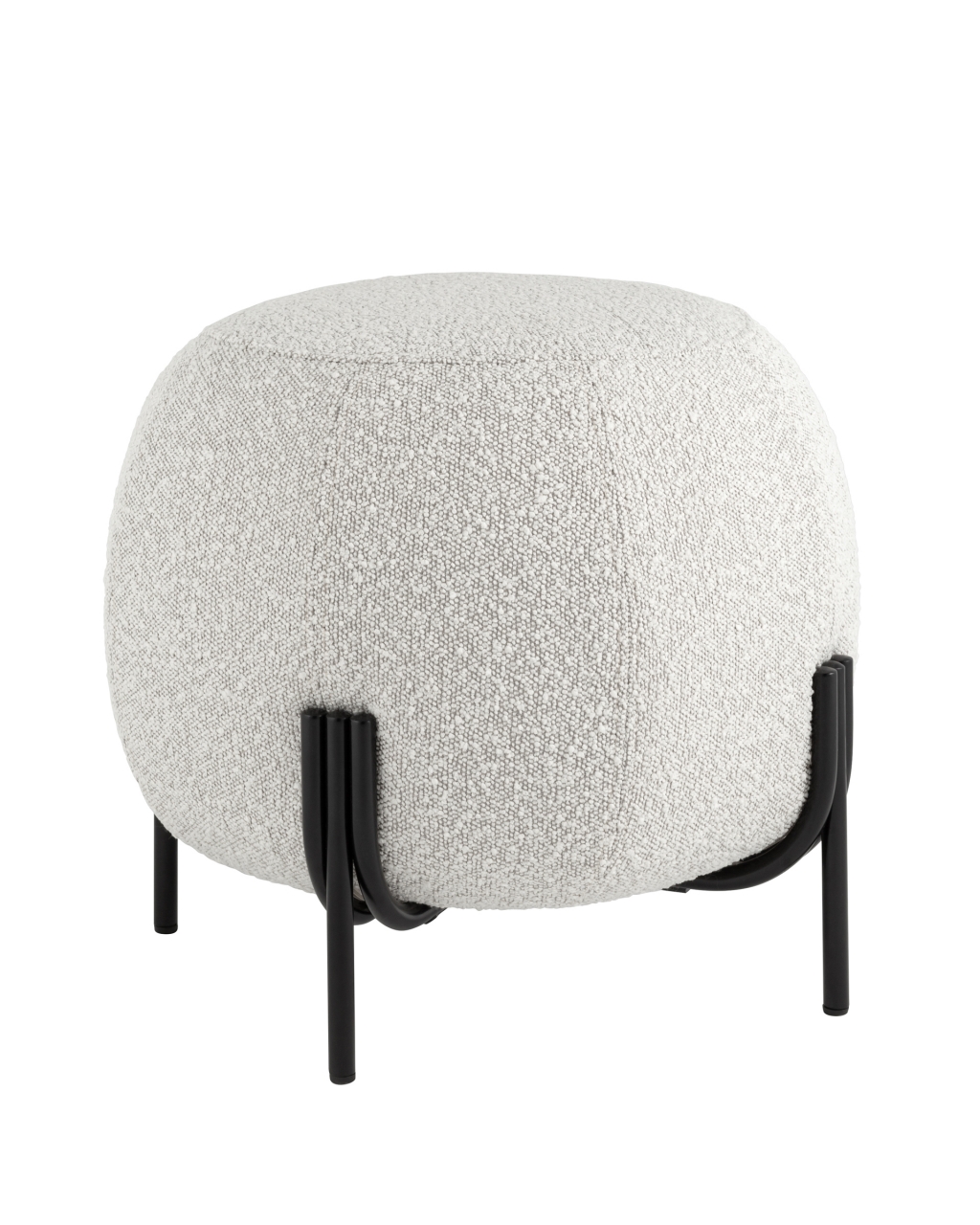 Пуф Флик букле Молочный