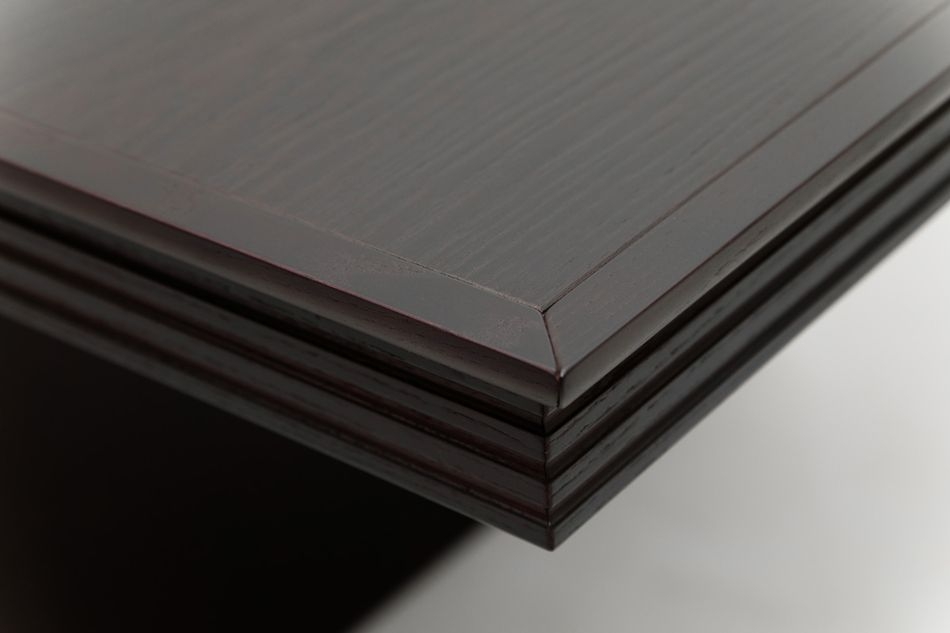 Стол письменный закругленный LAGO 105 104 WE/IVORY22042 Дуб Ферро Бежевый