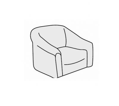 Кресло Премьер 1 Белое (экокожа)