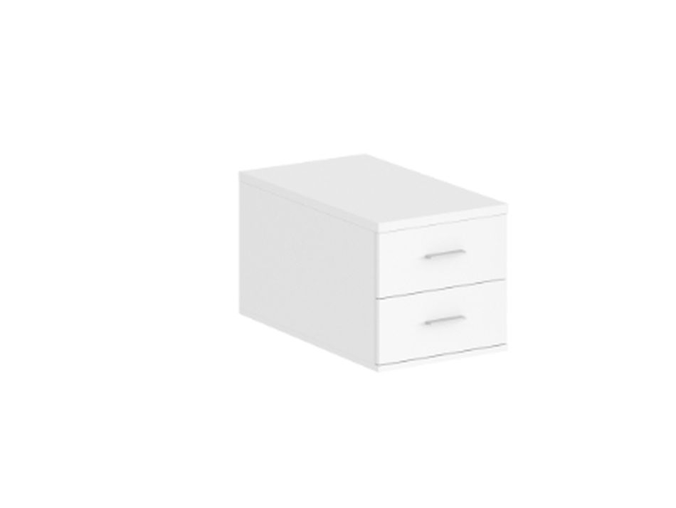 Подвесная тумба с 2 ящиками Sigma SG.538.WH.WH Белый
