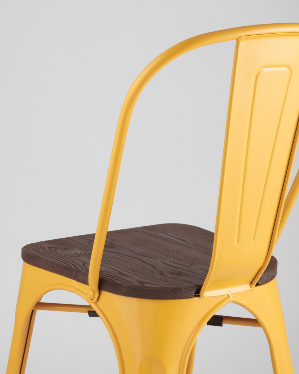 Стул Tolix Wood 850 Желтый