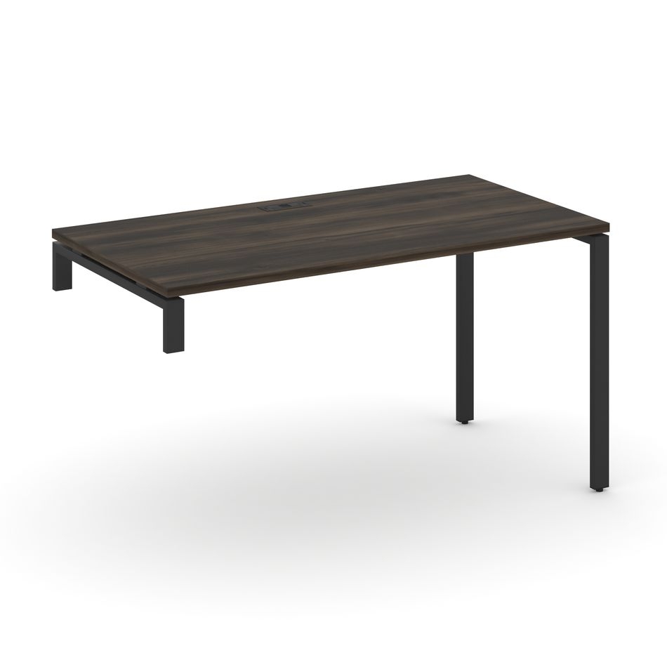 Стол надставка на опорную тумбу CONCEPT CN.OSN-003 Дуб Мали Черный