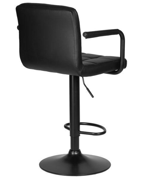 Стул барный DOBRIN KRUGER ARM BLACK (черный) 2 шт