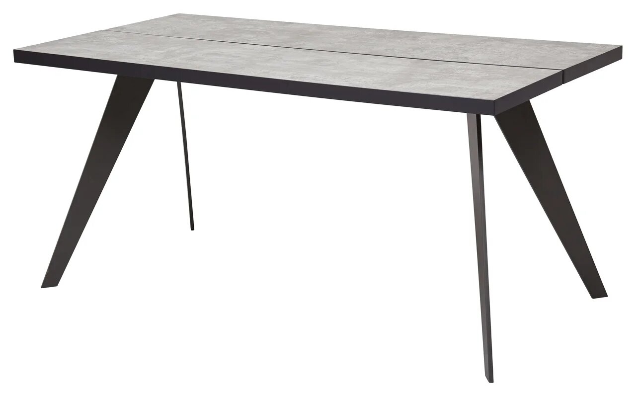 Стол обеденный Verner 160x80 Серый камень