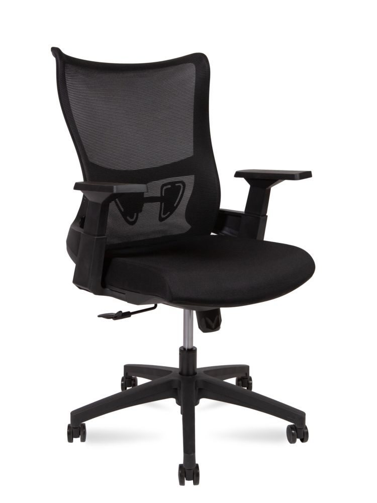Кресло офисное WAVE T LB A3-M-LB(BLACK) Черный