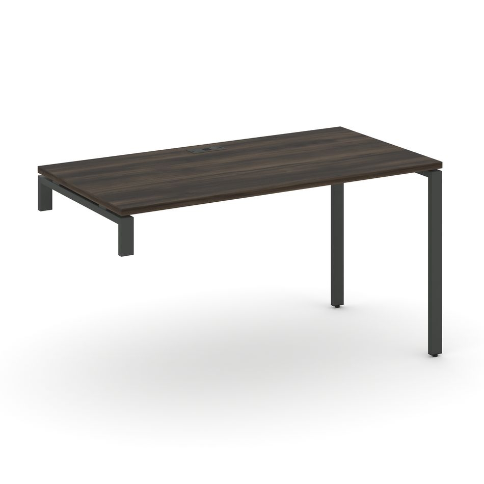 Стол надставка на опорную тумбу CONCEPT CN.OSN-004 Дуб Мали Антрацит