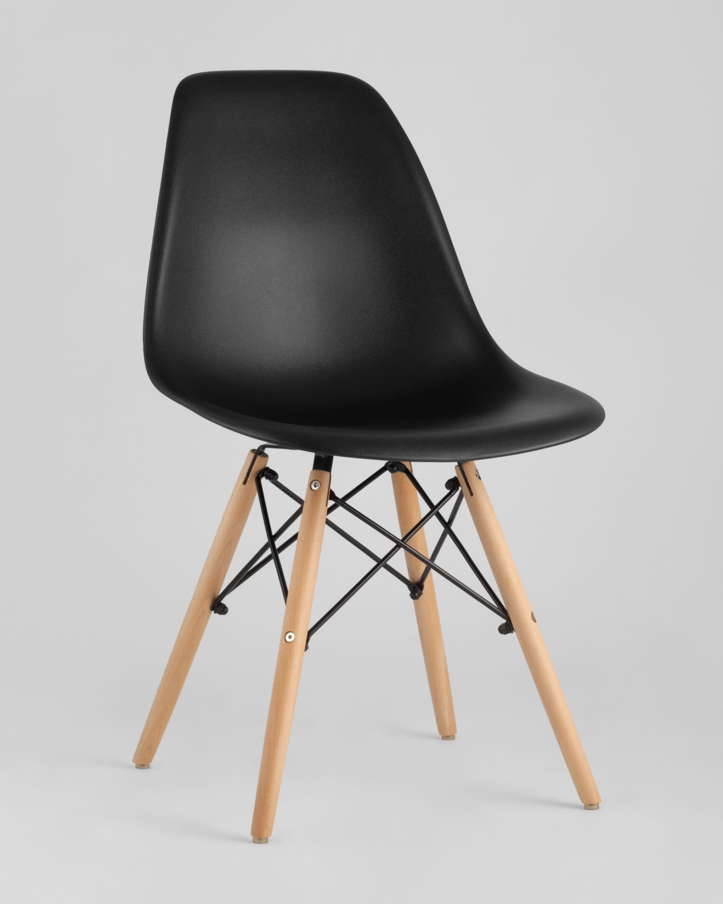Стул Еамес Стйле ДСВ черный 4 шт. комплект (разборный каркас) / Eames Style DSW
