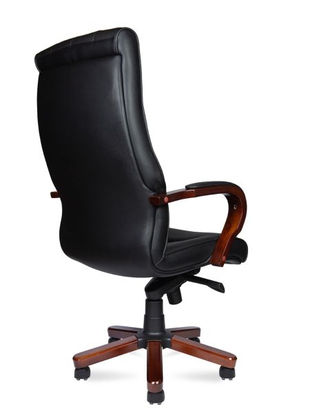 Кресло офисное Боттичелли П2338-Л02 леатхер Черный / P2338-L02 leather