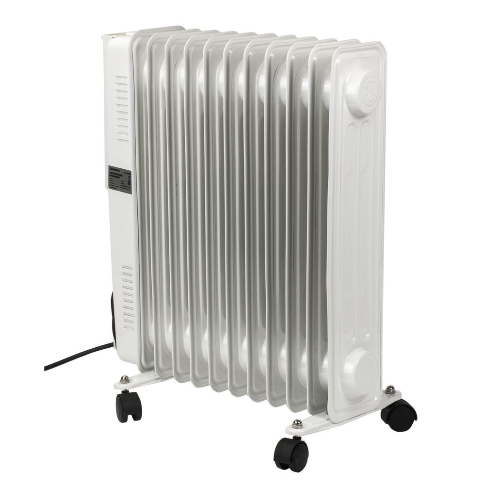 Обогреватель масляный SONNEN DFS-11 2500 Вт Белый