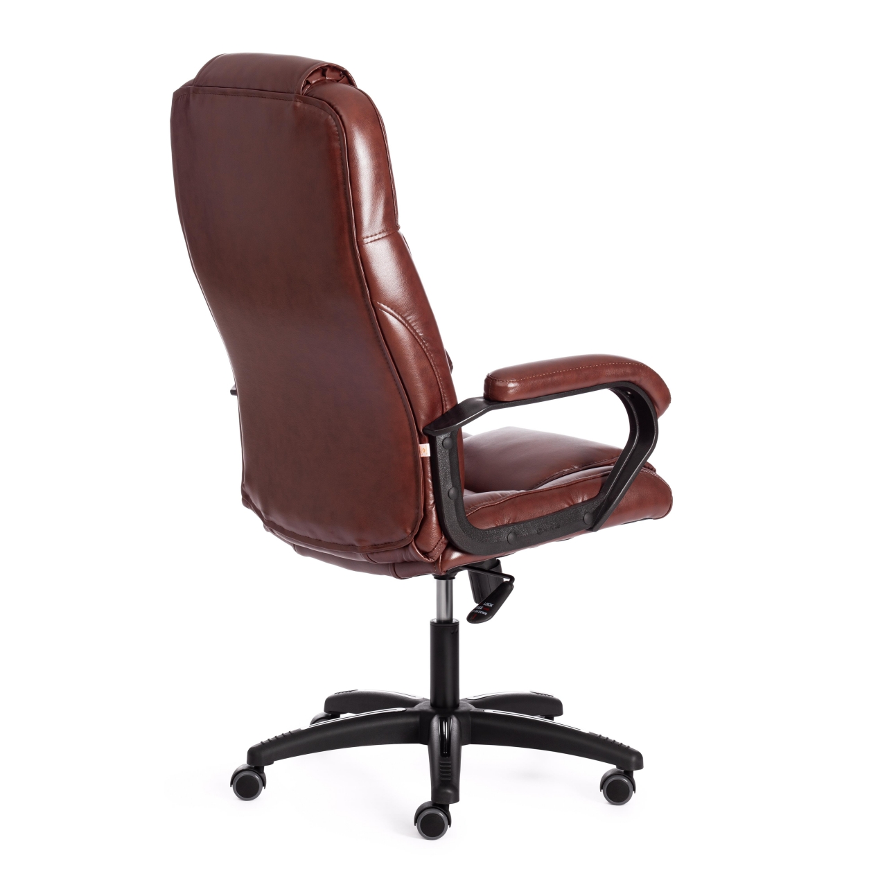 Кресло BERGAMO (22) кож/зам, коричневый, 2 TONE