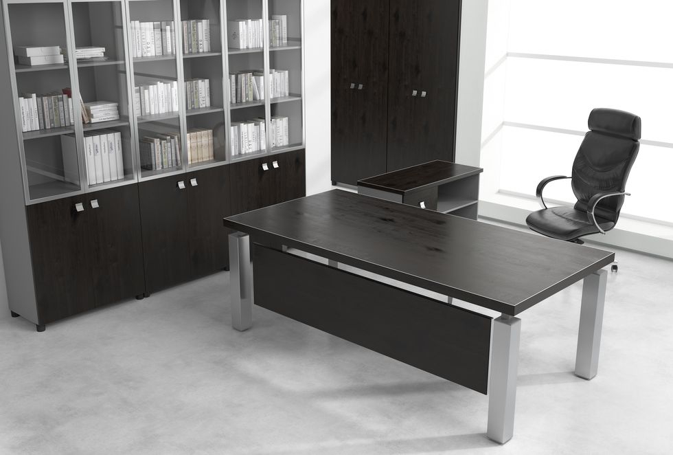 Комплект низких деревянных дверей City 12554 Венге