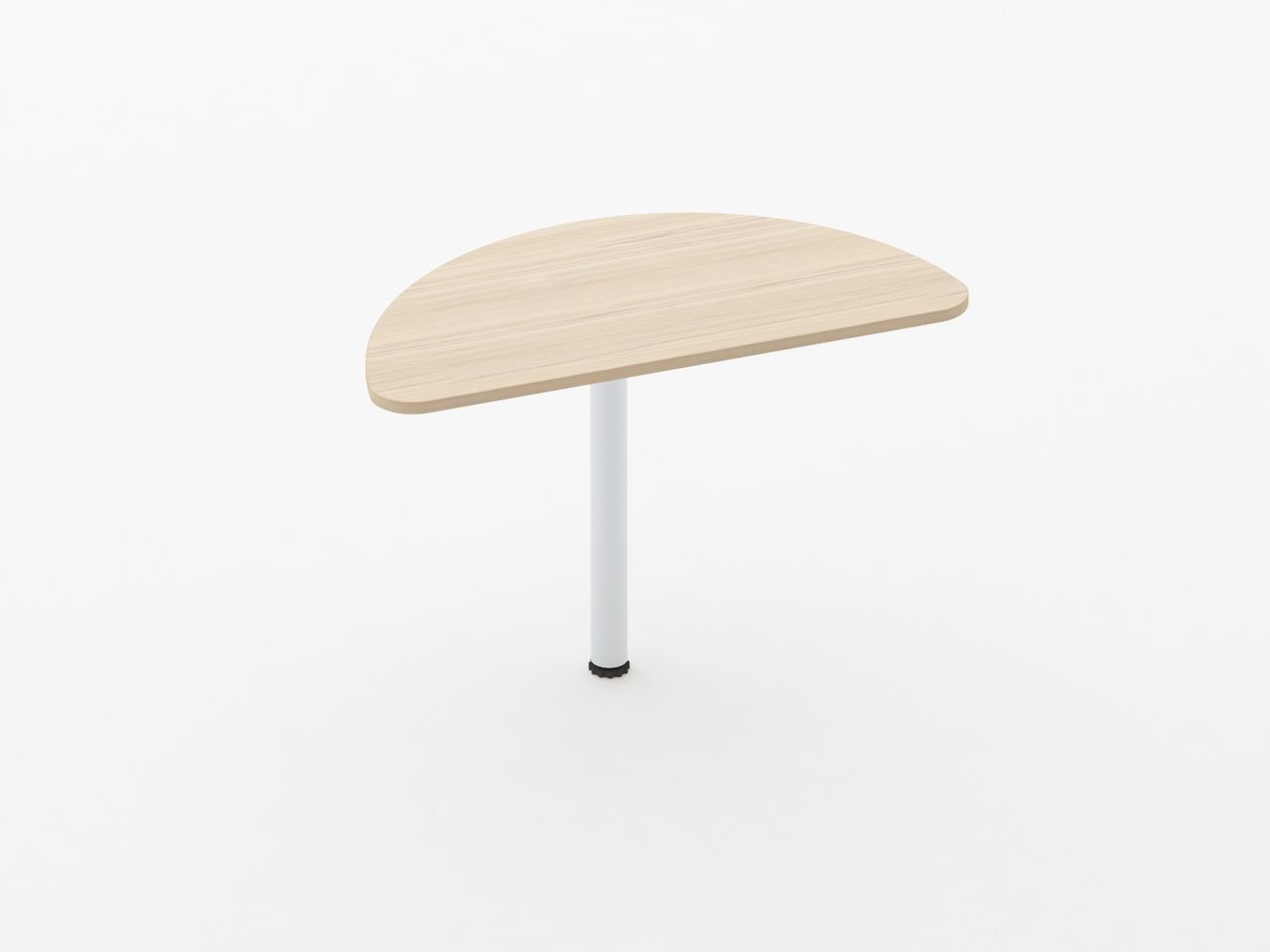 Приставка-полукруг для двух угловых столов Glassy 2.20 Туя