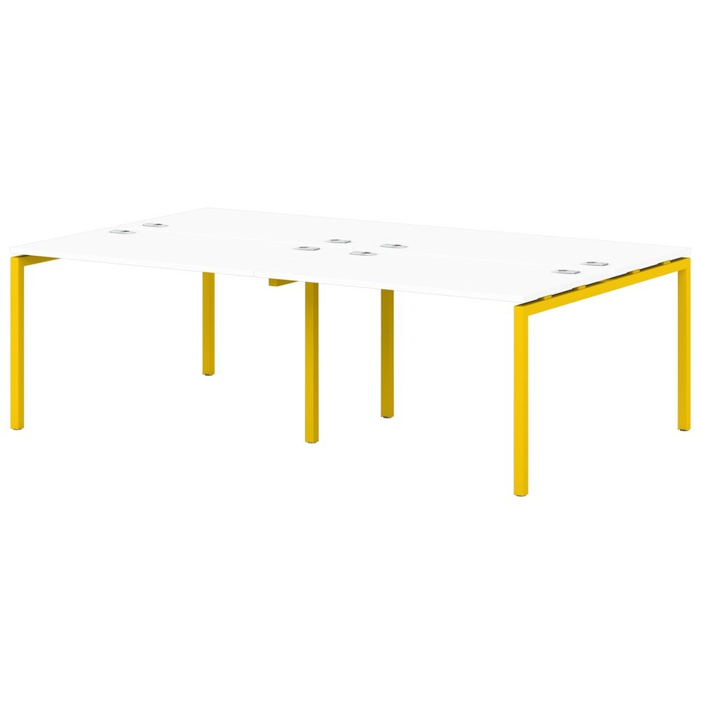 Бенч-система на 4 рабочих места S-147 Sentida Color Манго