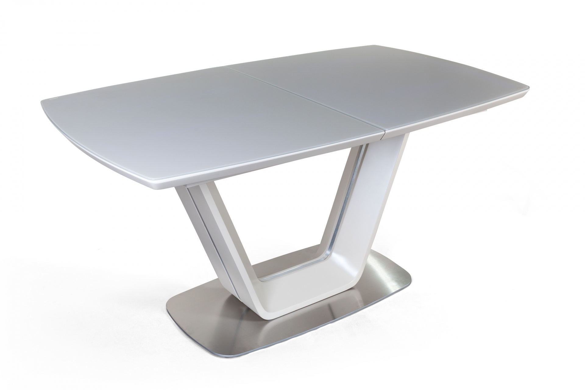 Стол раскладной Monroe (150+50 см) Серый кварц