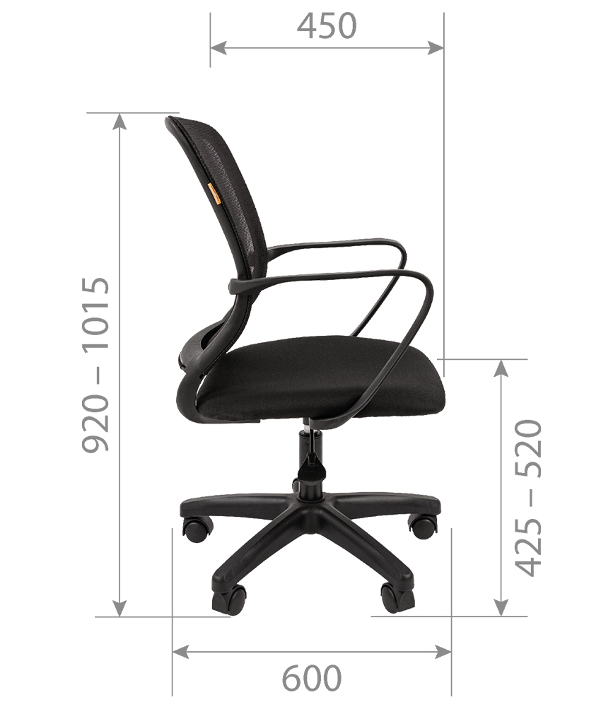 Кресло для оператора Chairman 698LT Синий