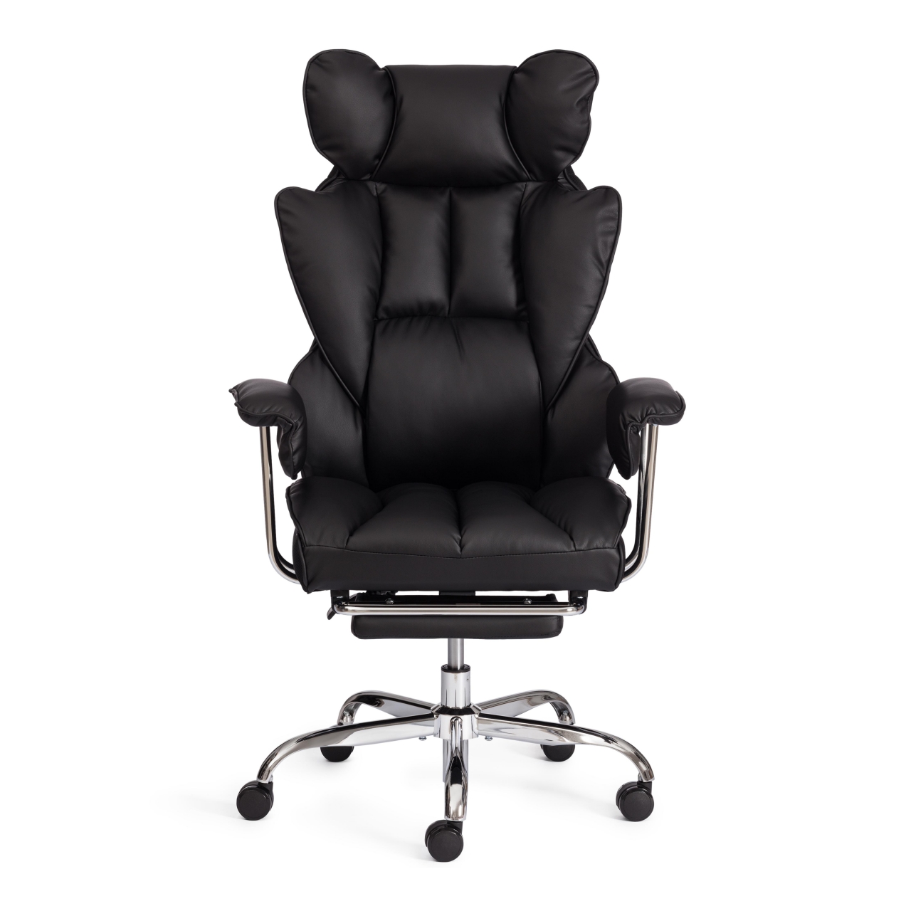 Кресло Comfy CR кож/зам, черный