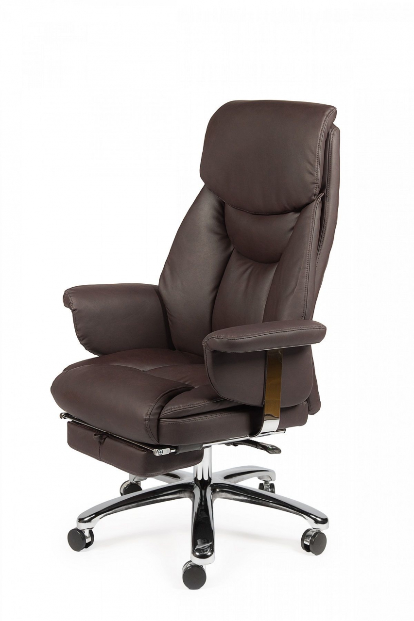 Кресло офисное Парламент H-2021-322 Темно-коричневый
