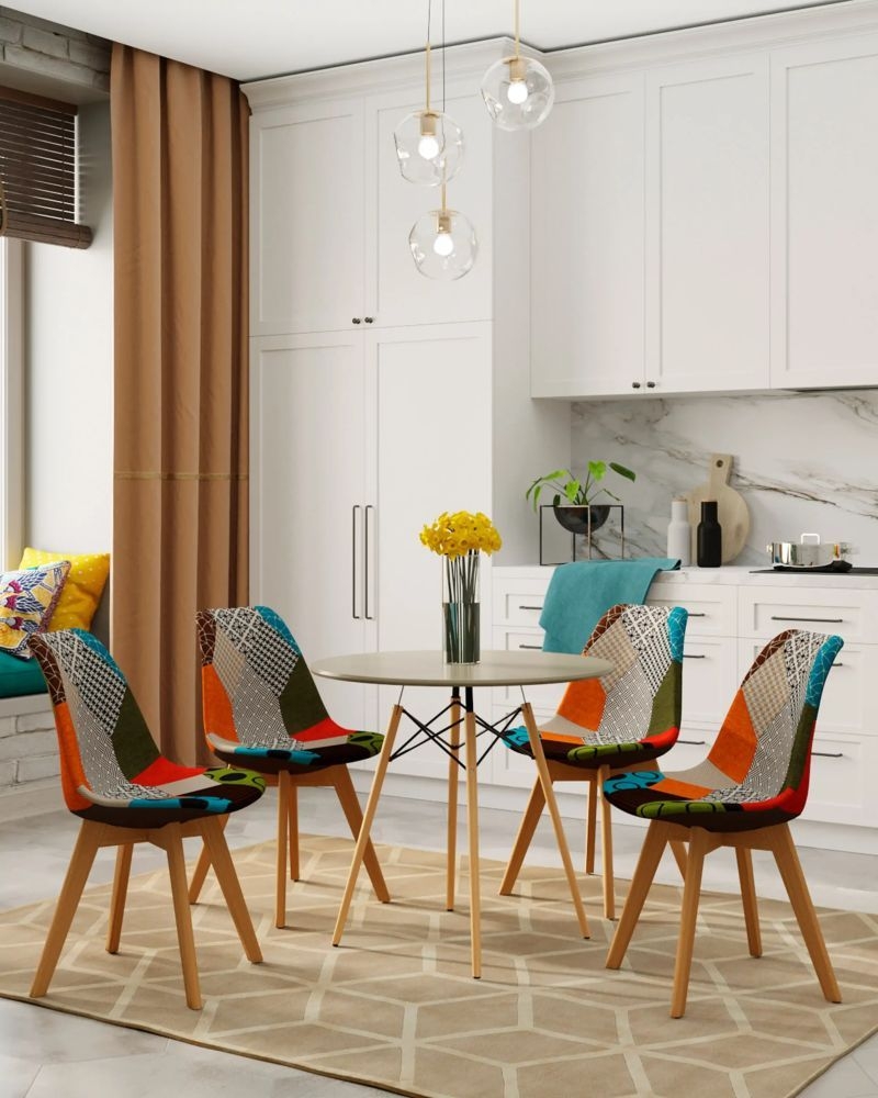 Комплект из двух стульев FRANKFURT пэчворк 2 шт. комплект