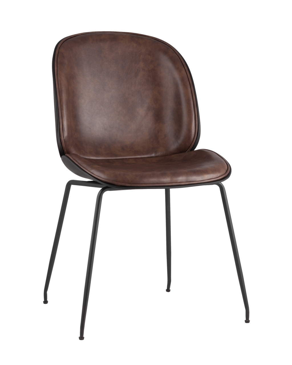 Стул Beetle PU Коричневый