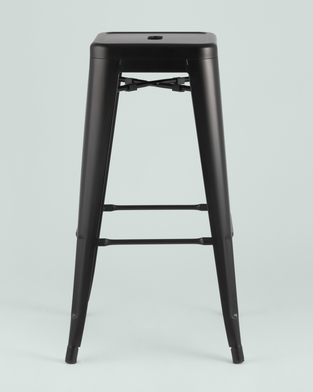Стул барный Tolix Черный матовый