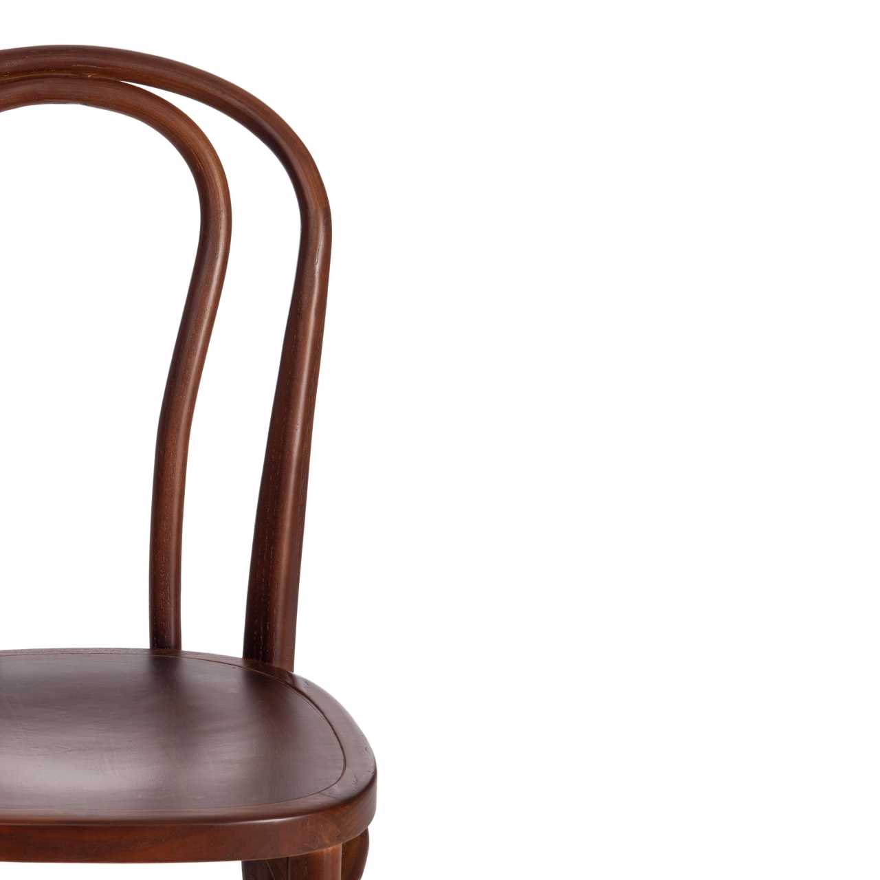 Стул THONET CLASSIC CHAIR (mod.СB2345) дерево вяз, 43*49*88.5, Темный Орех (№5)