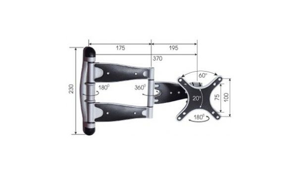 Крепление для LCD мониторов Вектор ВС.КМ