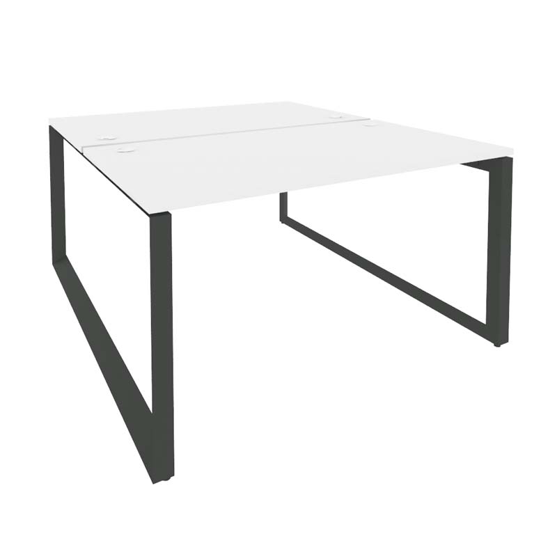 Рабочая станция на О-образном м/к ONIX O.MO-D.RS-2.3.8 Белый Бриллиант/Антрацит