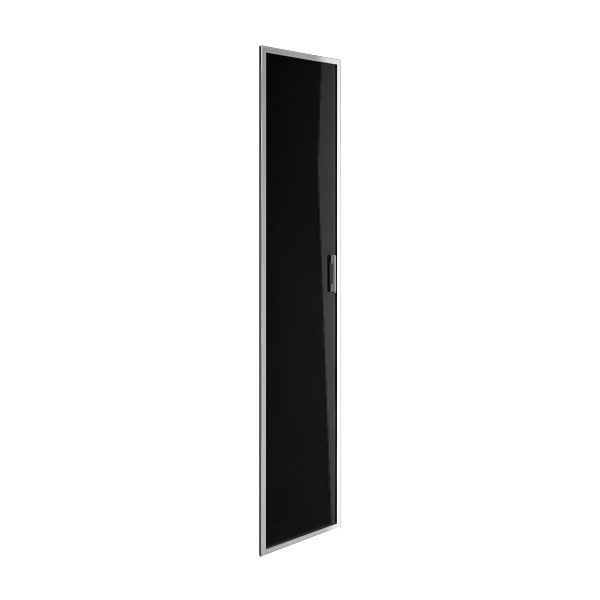 Дверь стекло в раме Lacobel YALTA LT-S1R Л black
