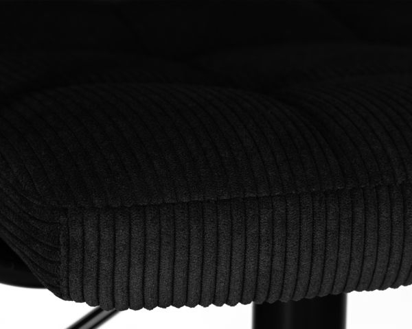 Стул барный DOBRIN KRUGER ARM BLACK (черный вельвет (LAR-E2041-52)) 2 шт