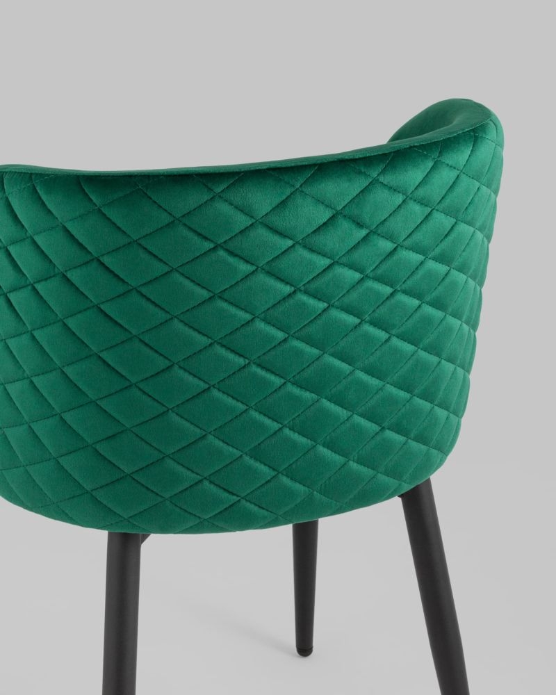 Стул Оскар NEW велюр Изумрудный