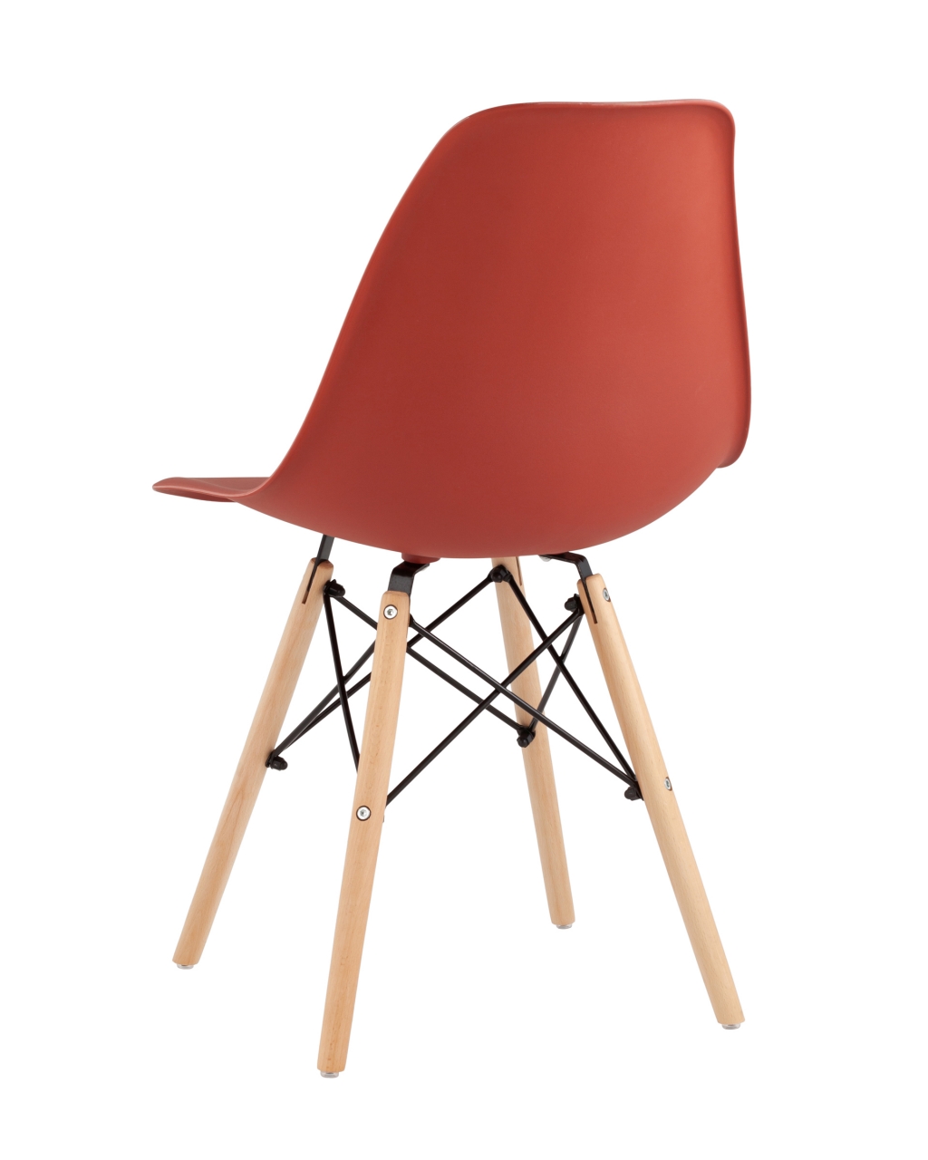 Стул Eames Style DSW терракотовый (разборный каркас)