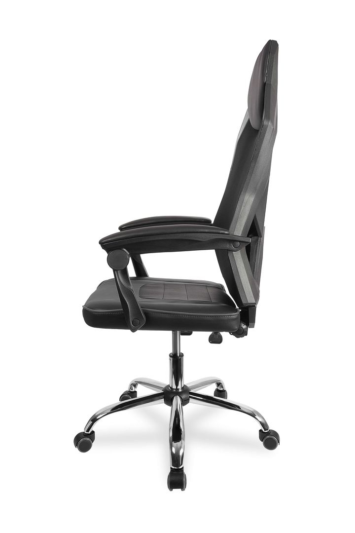 Кожаное компьютерное кресло CLG-802 LXH Black