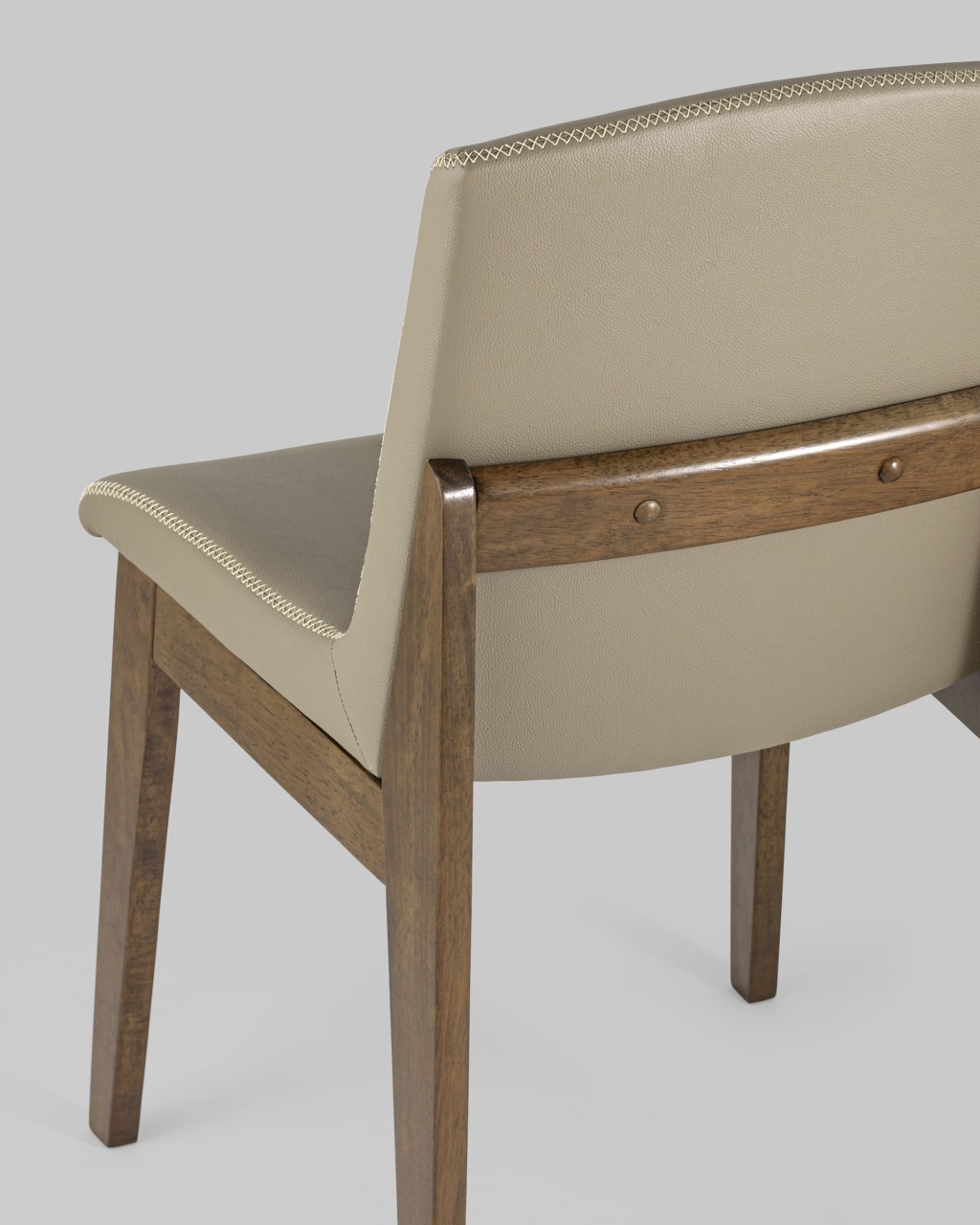 Комплект из двух стульев LOKI 2 шт экокожа Бежевый