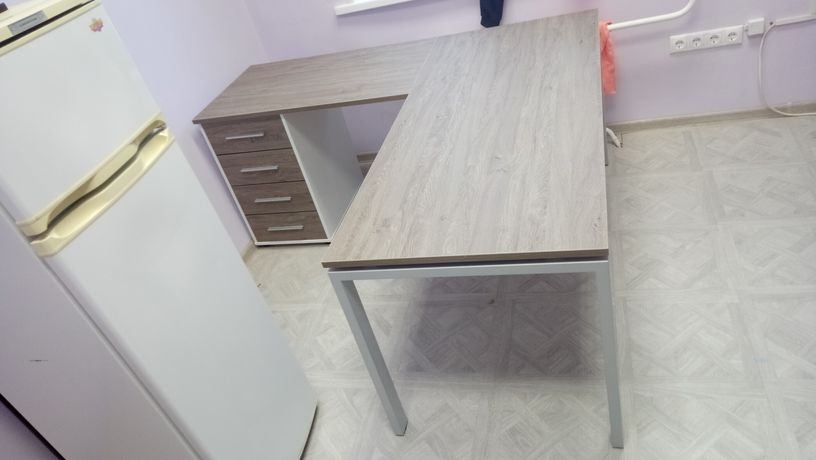 П-образный металлический каркас с траверсами Deka 7.07.14 К Металлик матовый муар