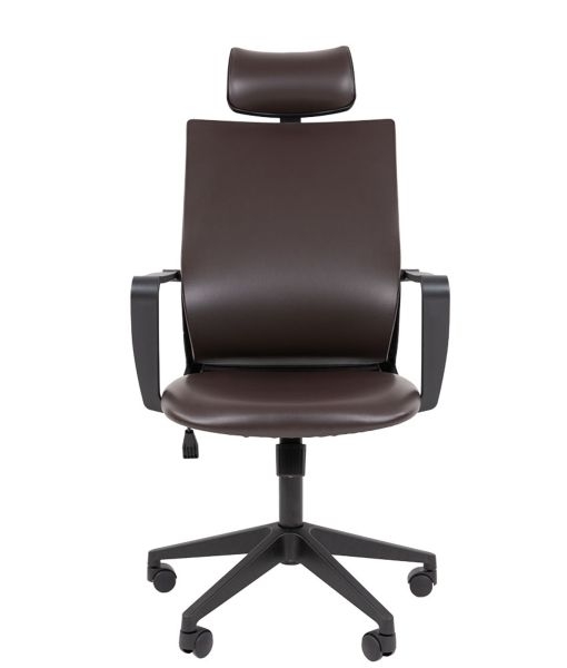 Кресло руководителя Chairman 545 экокожа Коричневый