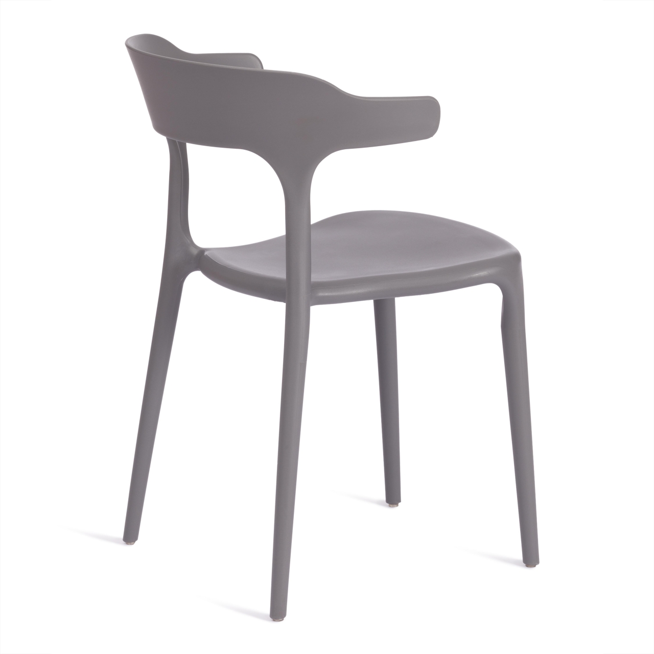 Стул TON (mod. PC36) / 1 шт. в упаковке пластик, 49,5 х 50 х 75,5 см , Dark-grey (темно-cерый) 15537